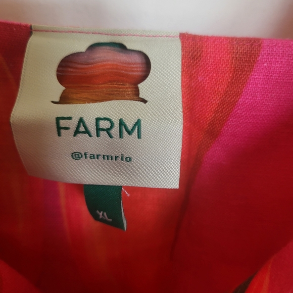 FARM Rio Tropical Linen Mini Dress - Picture 4 of 4